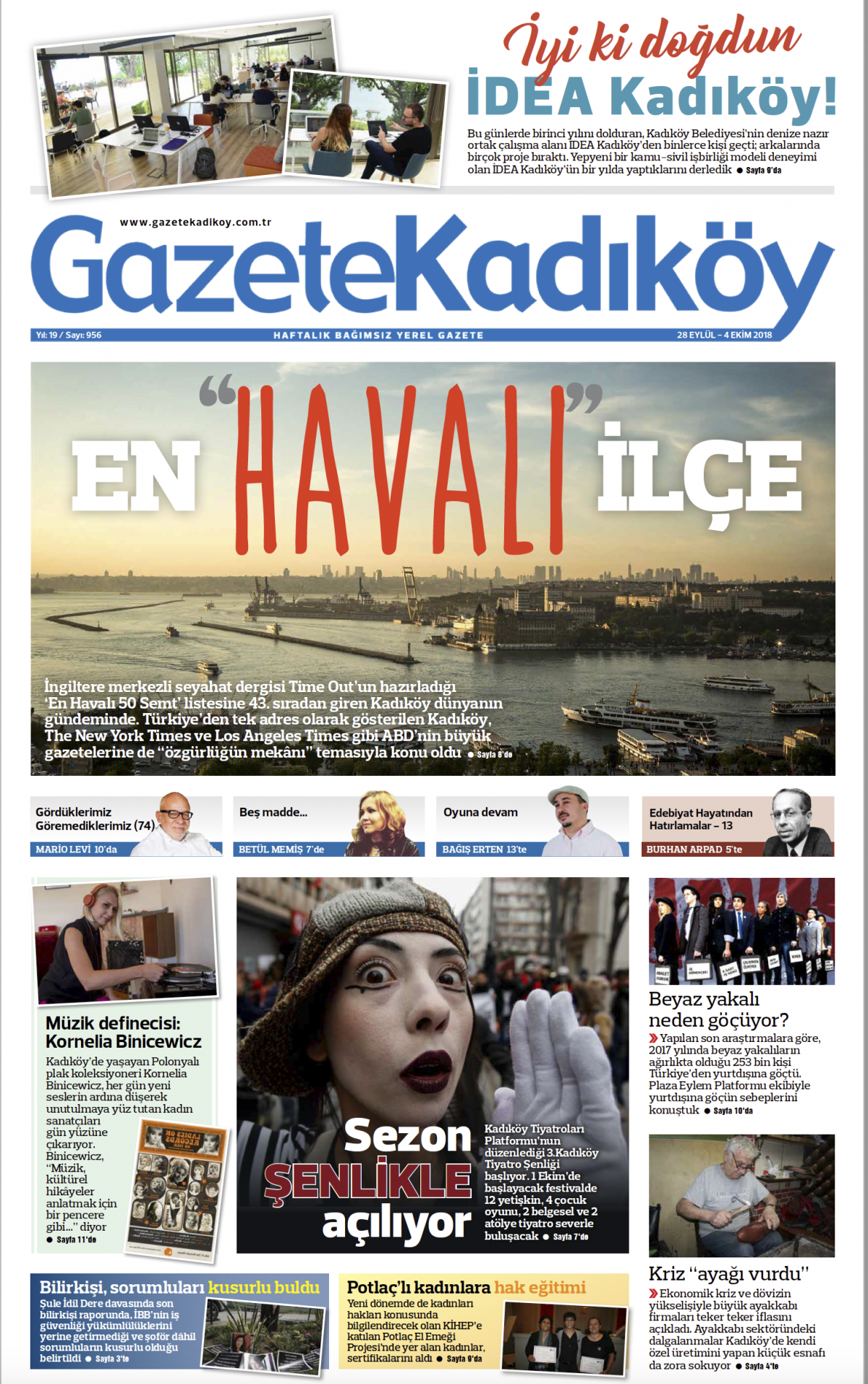 Gazete Kadıköy - 956. SAYI